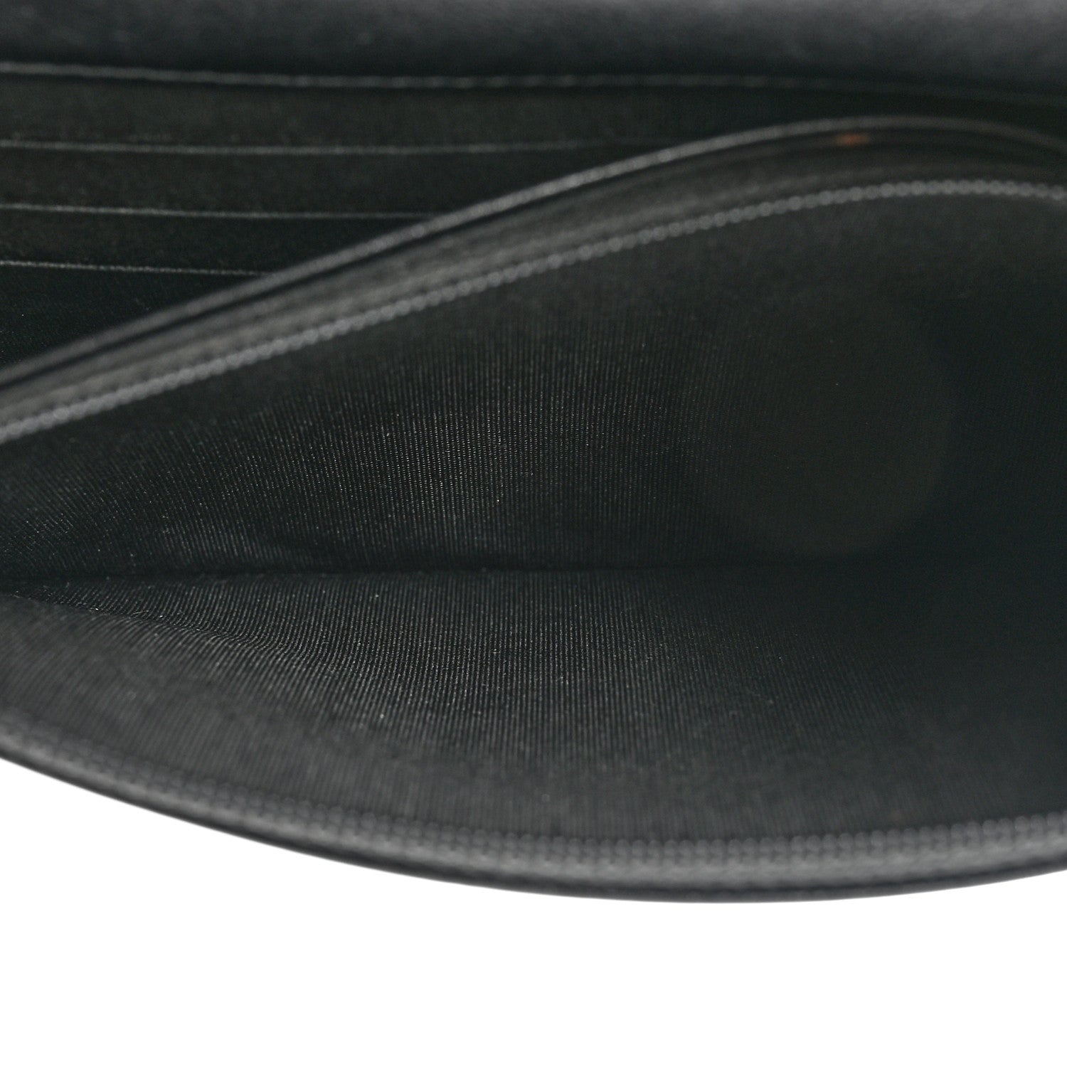 Chanel Glazed Calfskin Boy Wallet On Chain WOC Black 6 of 16