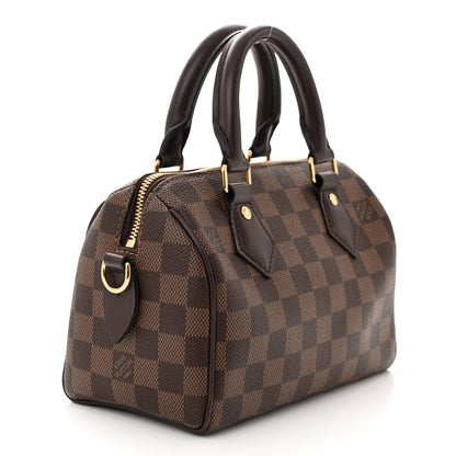Louis Vuitton Damier Ebene Speedy Bandouliere 20 3 of 9