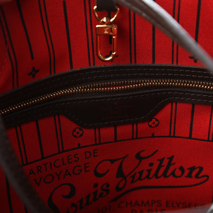 Louis Vuitton Damier Ebene Neverfull MM 8 of 10