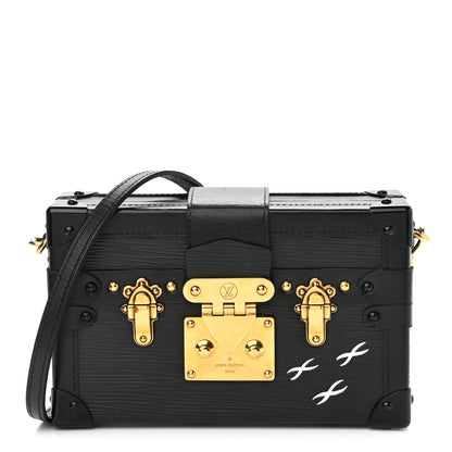Louis Vuitton Epi Petite Malle Black 1 of 13