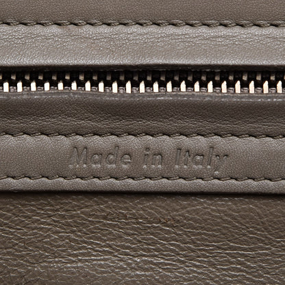 Celine Crocodile Embossed Nubuck Medium Phantom Luggage Beige 8 of 11