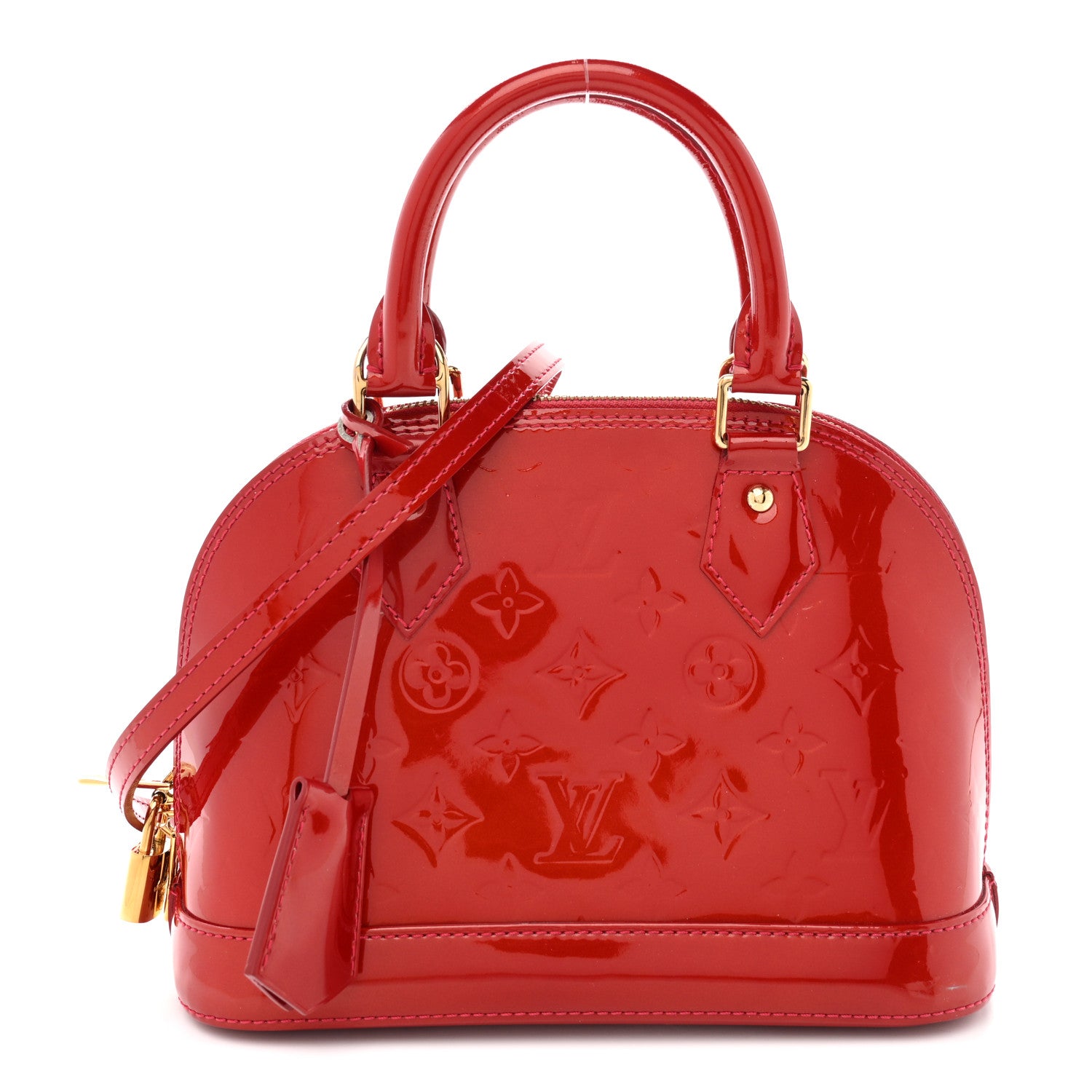 Louis Vuitton Vernis Alma BB Pomme D'Amour 1 of 14