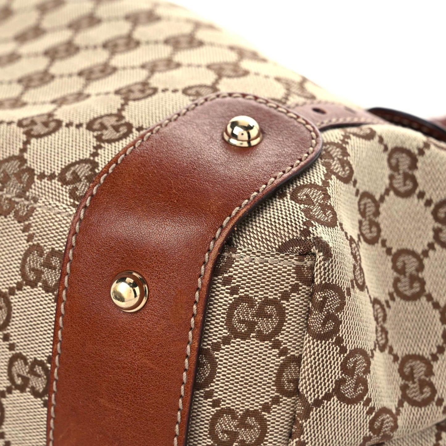 Monogram Medium Pelham Shoulder Bag Brown