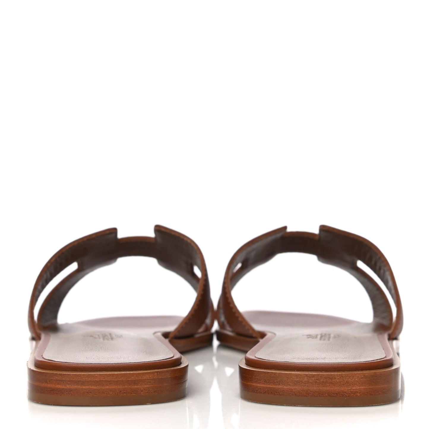 Box Calfskin Oran Sandals 40.5 Gold