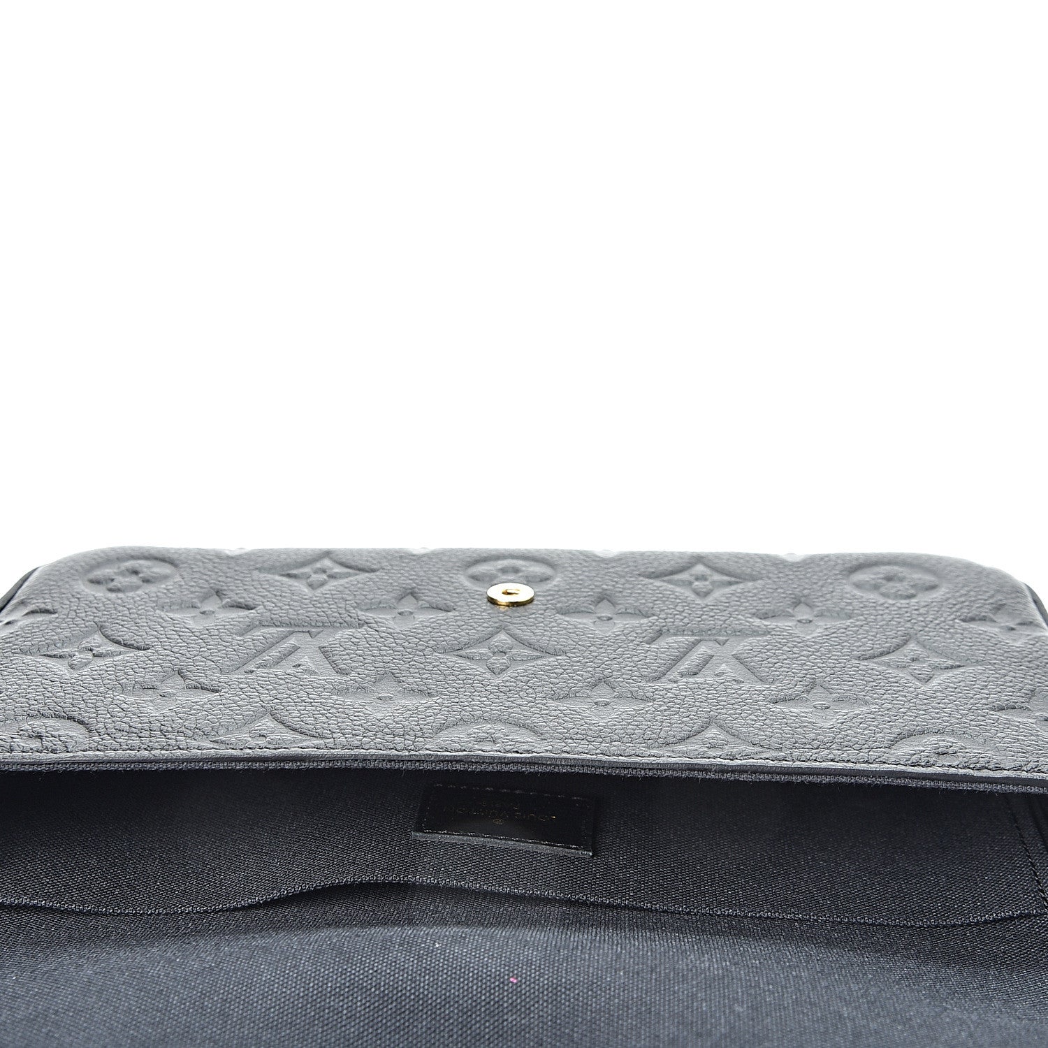 Louis Vuitton Empreinte Pochette Felicie Chain Wallet Black 5 of 11