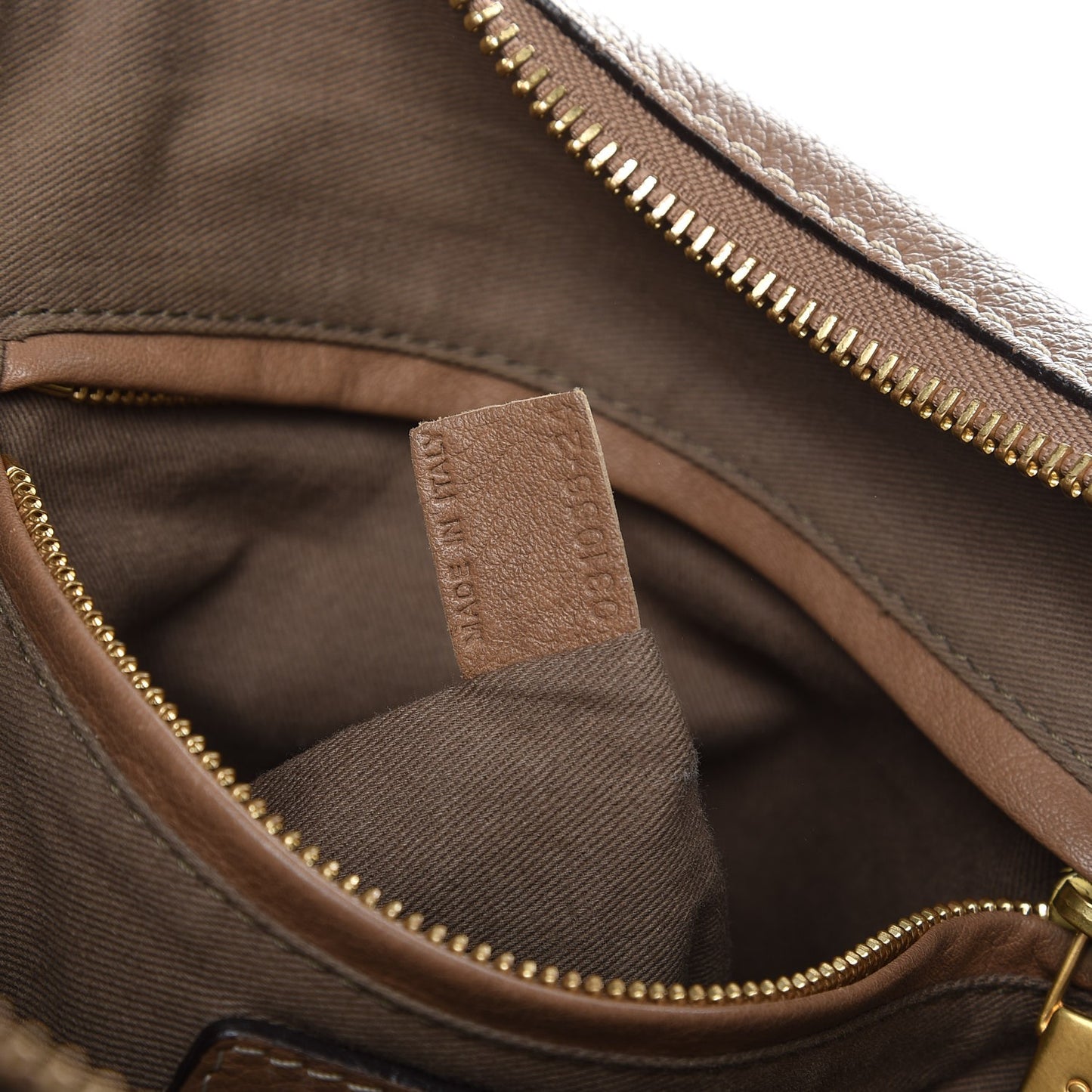 Calfskin Small Marcie Satchel Nut