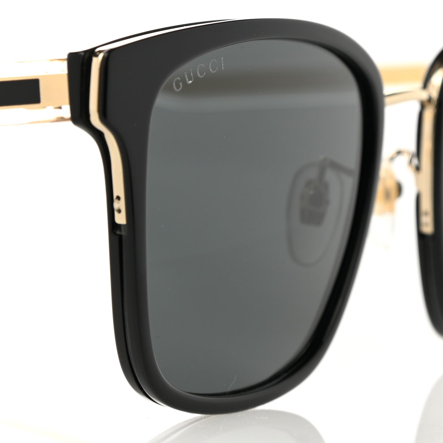 Acetate Specialized Fit Square Sunglasses GG0563SK Havana