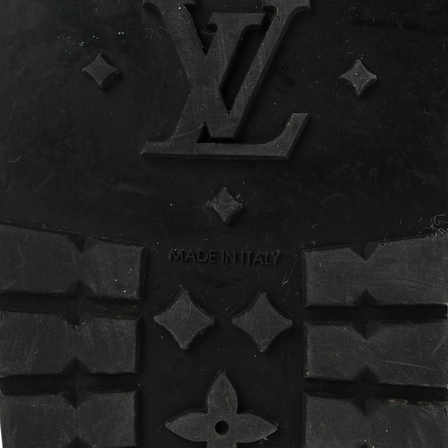 Louis Vuitton Taiga Monogram Men Eastside Mule Sandals 7 Black 6 of 9