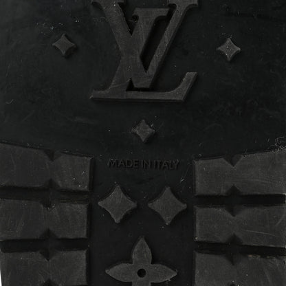 Louis Vuitton Taiga Monogram Men Eastside Mule Sandals 7 Black 6 of 9