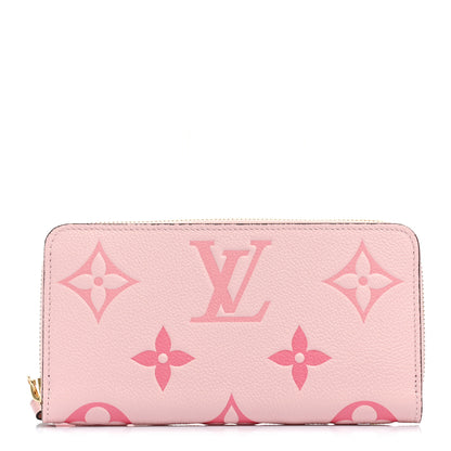 Louis Vuitton Empreinte Monogram Giant By The Pool Zippy Wallet Bouton De Rose 1 of 7