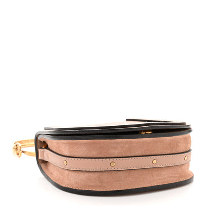Chloe Calfskin Suede Small Nile Bracelet Bag Biscotti Beige 4 of 13