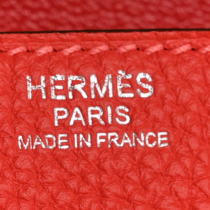 Hermes Togo Birkin 30 Rouge Pivoine 6 of 12