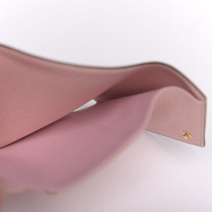 Louis Vuitton Damier Ebene Victorine Wallet Rose Ballerine 12 of 12