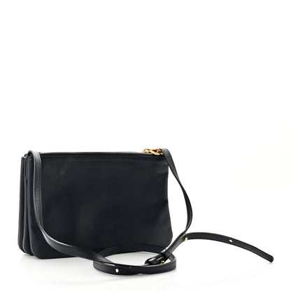 Celine Lambskin Small Trio Crossbody Bag Black 3 of 10