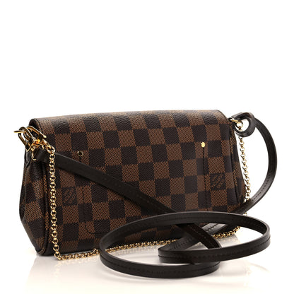Louis Vuitton Damier Ebene Favorite PM 3 of 11
