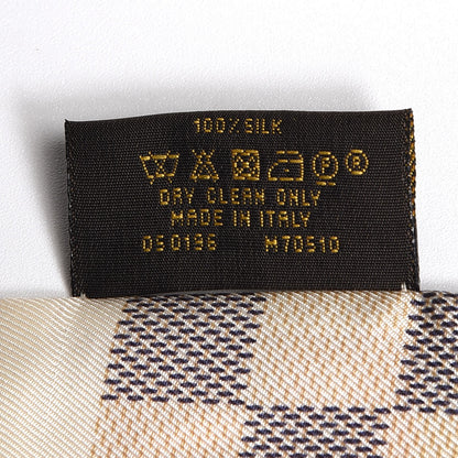 Louis Vuitton Silk Damier Azur Tahitienne Bandeau Rose Ballerine 5 of 5