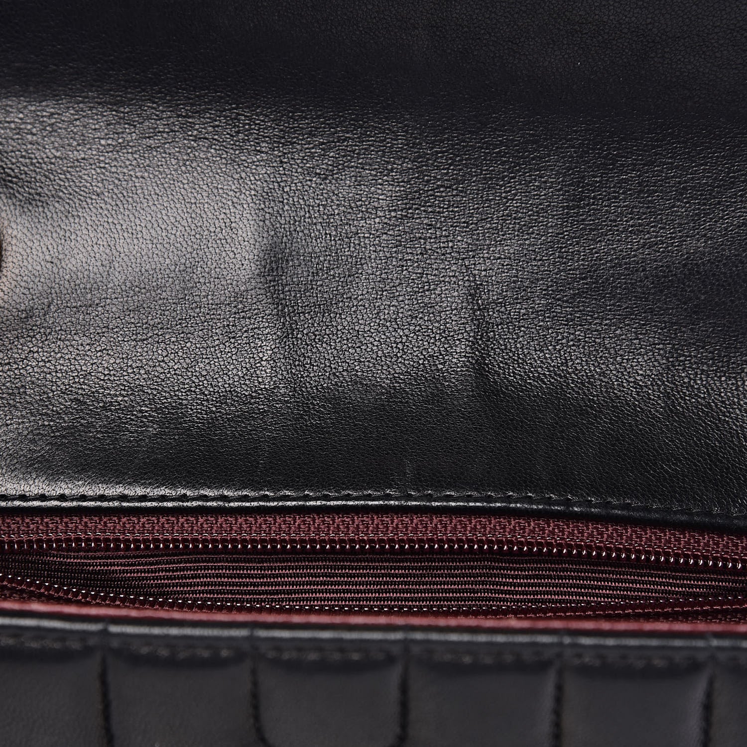 Chanel Lambskin Horizontal Vertical Quilted Small Single Flap Black 8 of 15