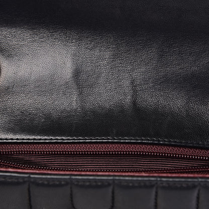 Chanel Lambskin Horizontal Vertical Quilted Small Single Flap Black 8 of 15