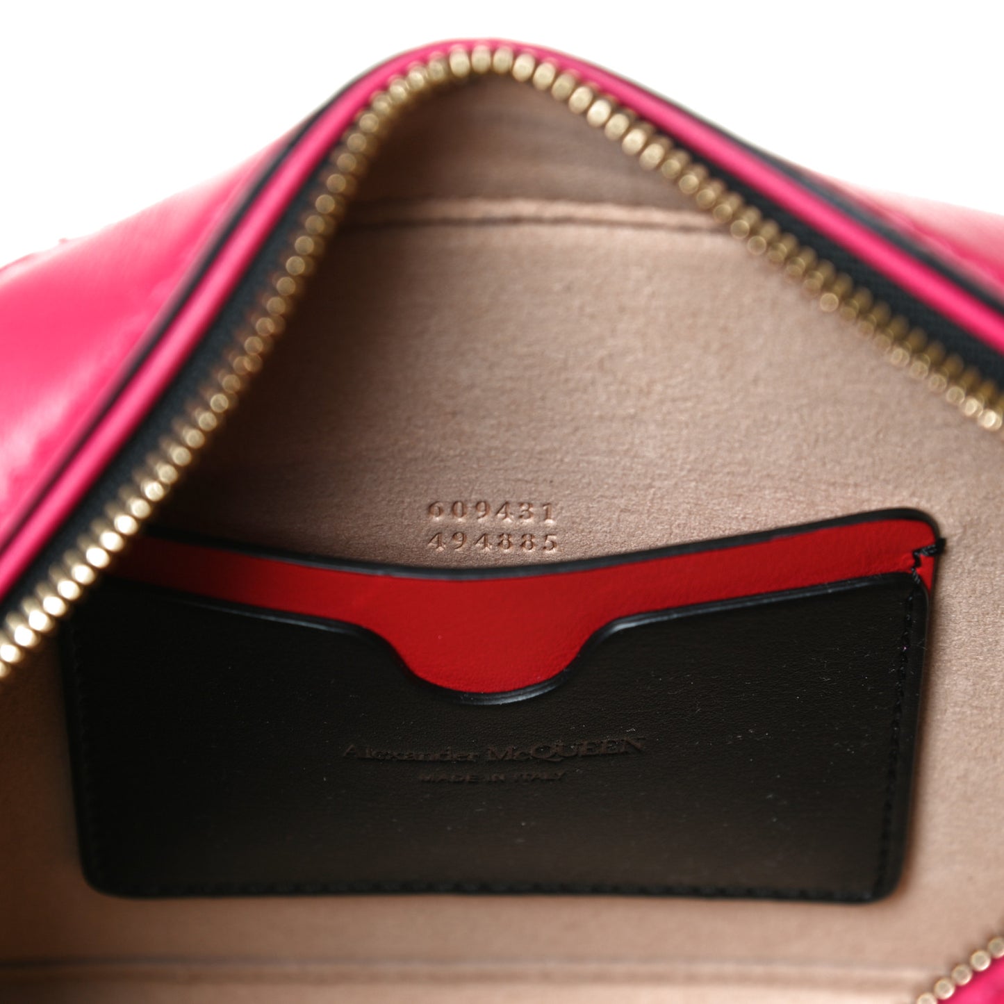 Calfskin The Myth Crossbody Bag Fuchsia