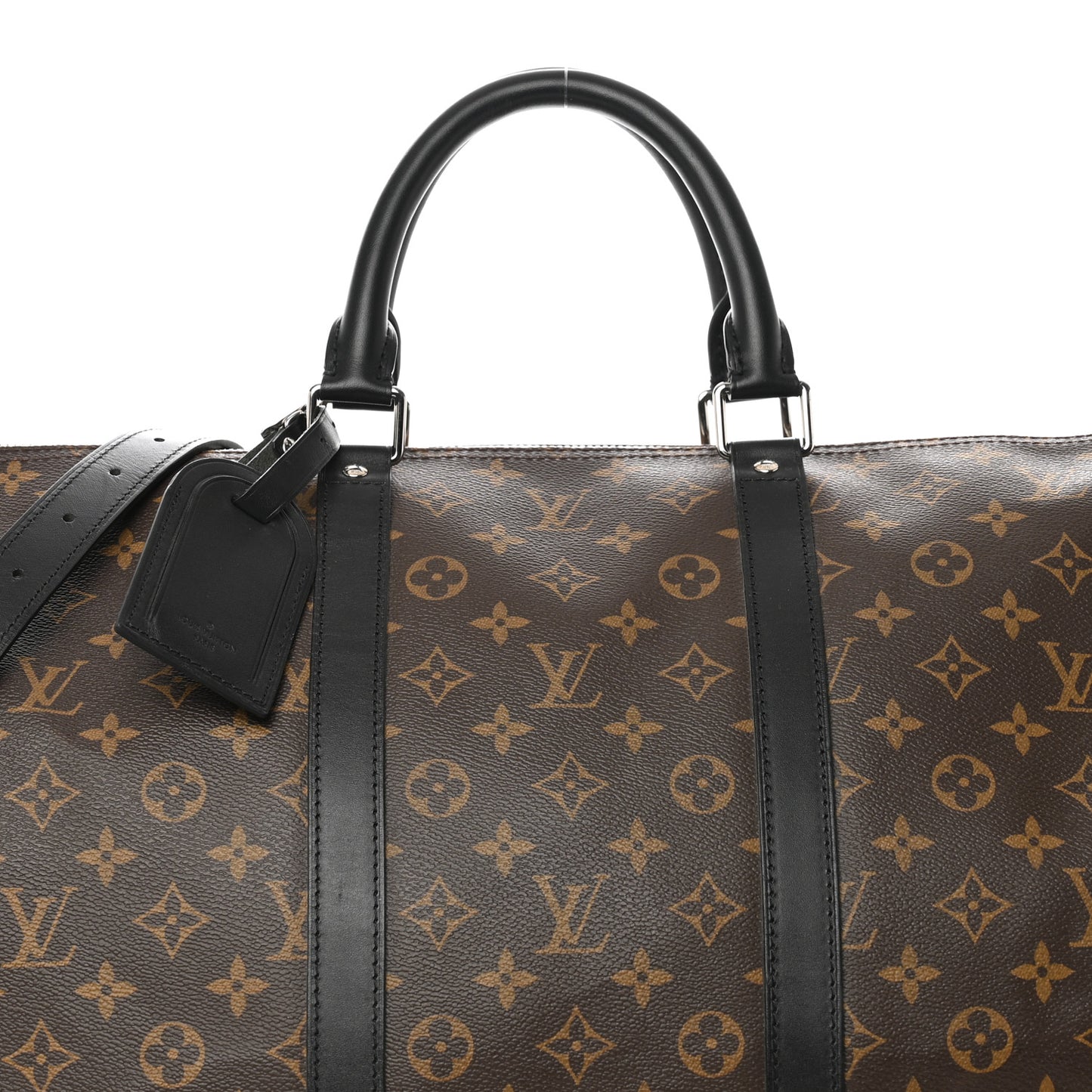Monogram Macassar Keepall Bandouliere 55