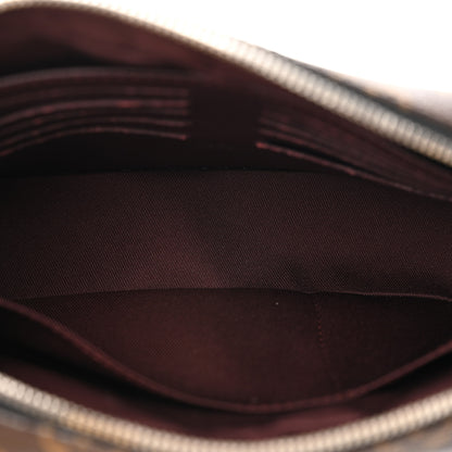 Louis Vuitton Monogram Macassar Kasai Clutch Black 5 of 12