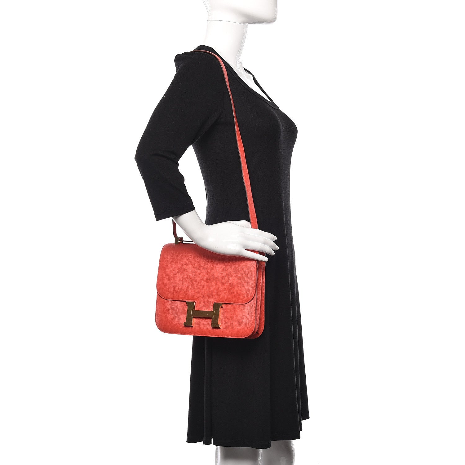 Hermes Epsom Constance 24 Rose Jaipur 2 of 27