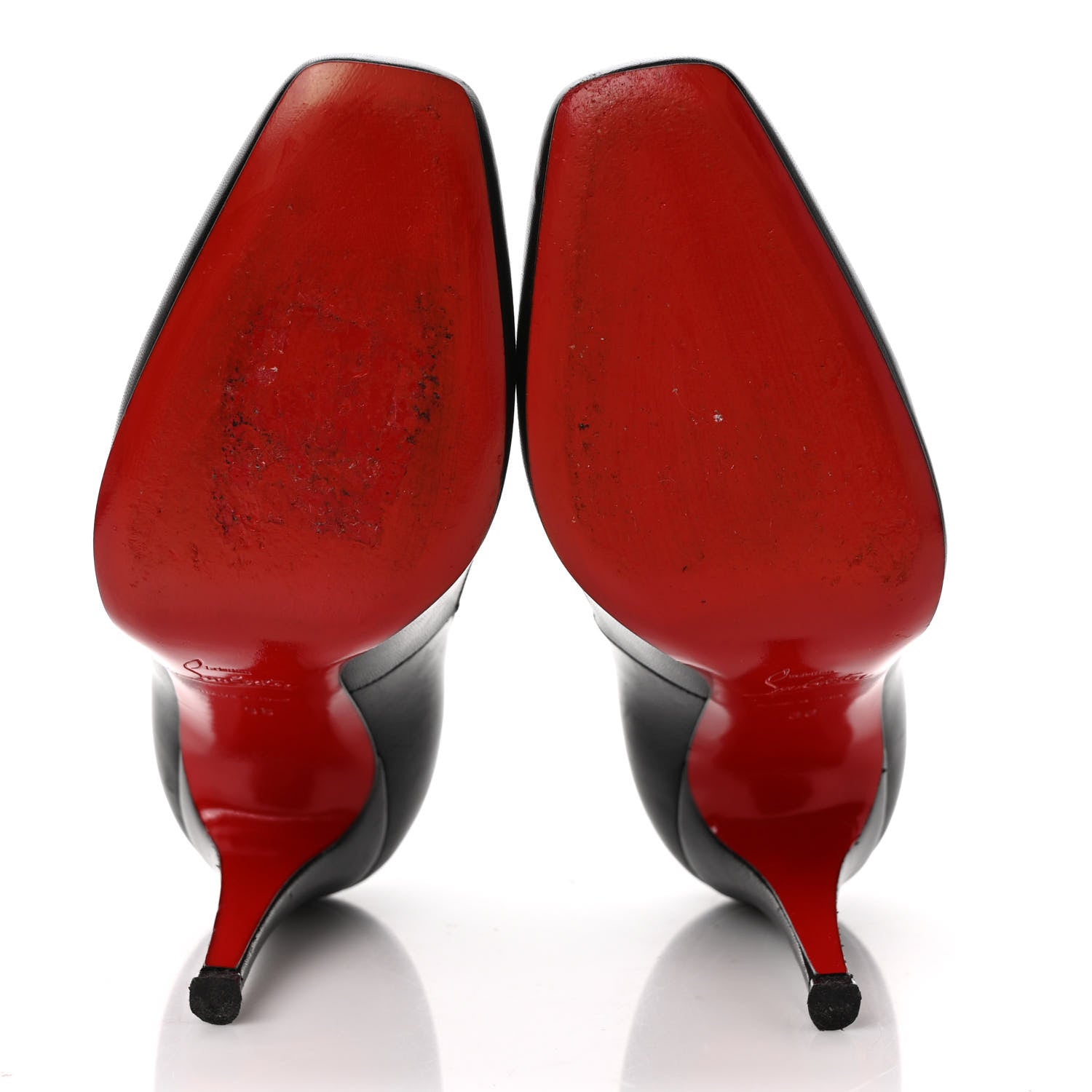 Christian Louboutin Kid Particule 100 Pumps 36 Black 5 of 9