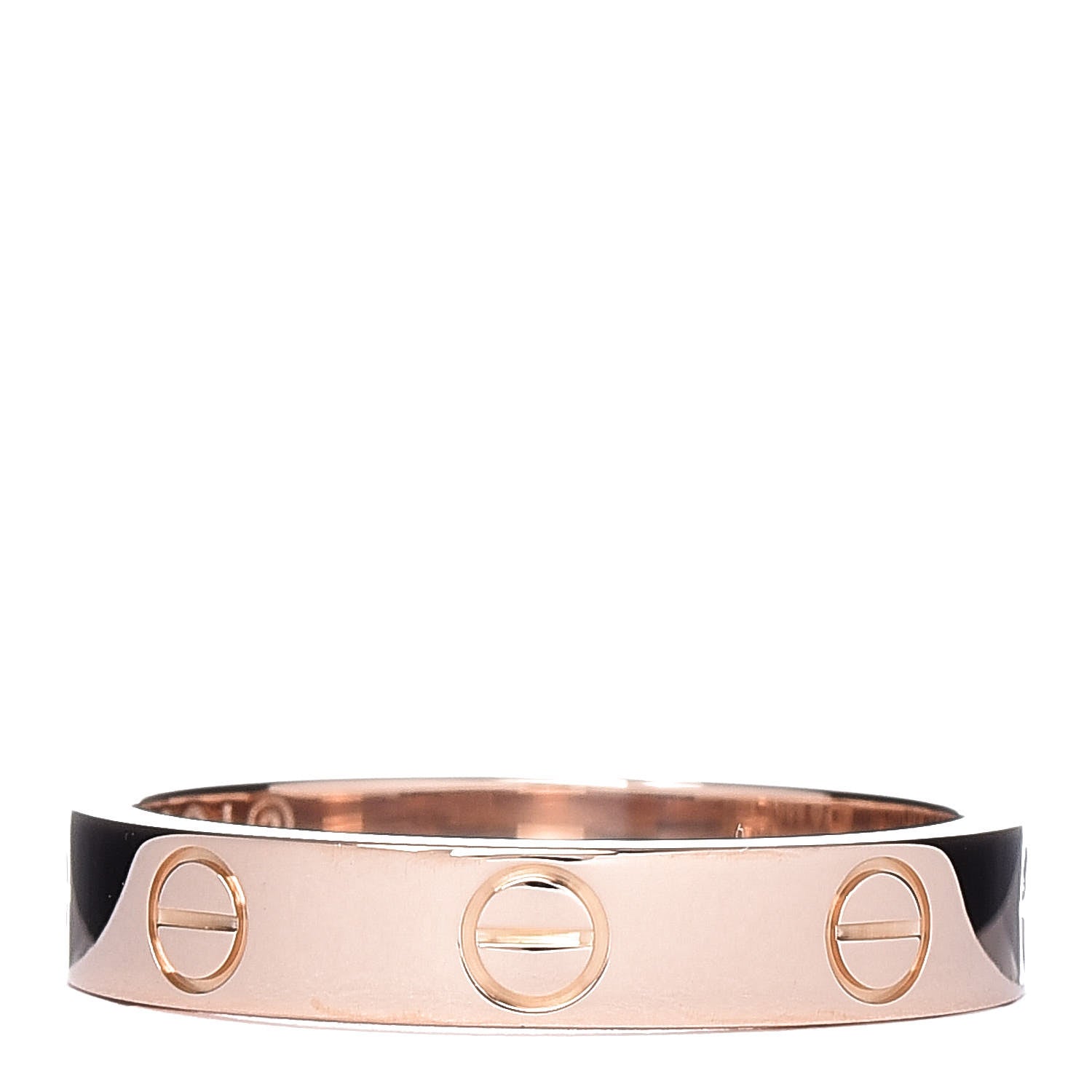 Cartier 18K Pink Gold 3.5mm LOVE Wedding Band Ring 52 6 3 of 4