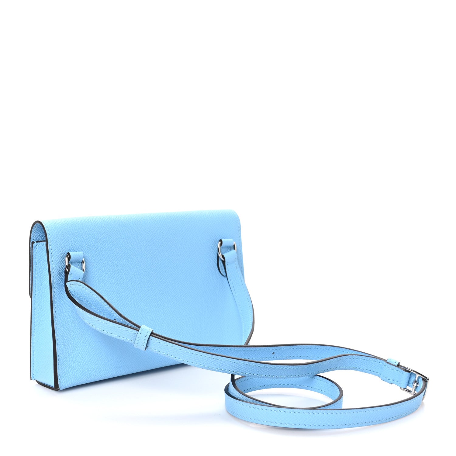 Hermes Epsom Hermesnap Wallet Celeste 3 of 11