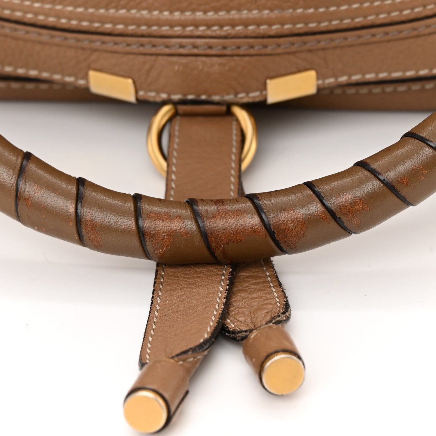 Chloe Calfskin Medium Marcie Satchel Light Tan 30 of 31