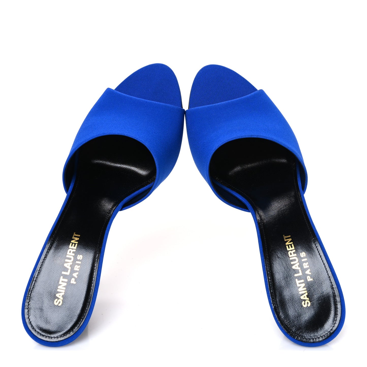 Crepe De Chine Sandals 38.5 Picasso Blue