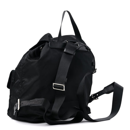 Prada Re-Nylon Saffiano Medium Backpack Black 4 of 9