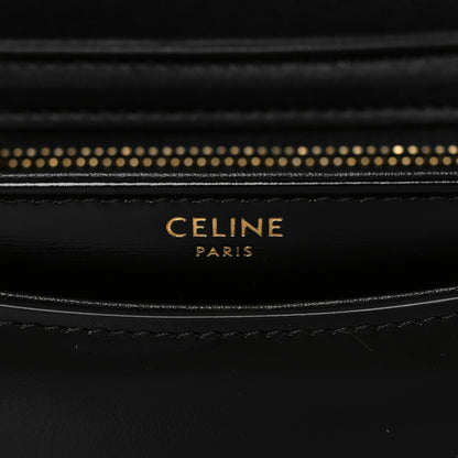 Celine Shiny Calfskin Teen Besace Black 6 of 9