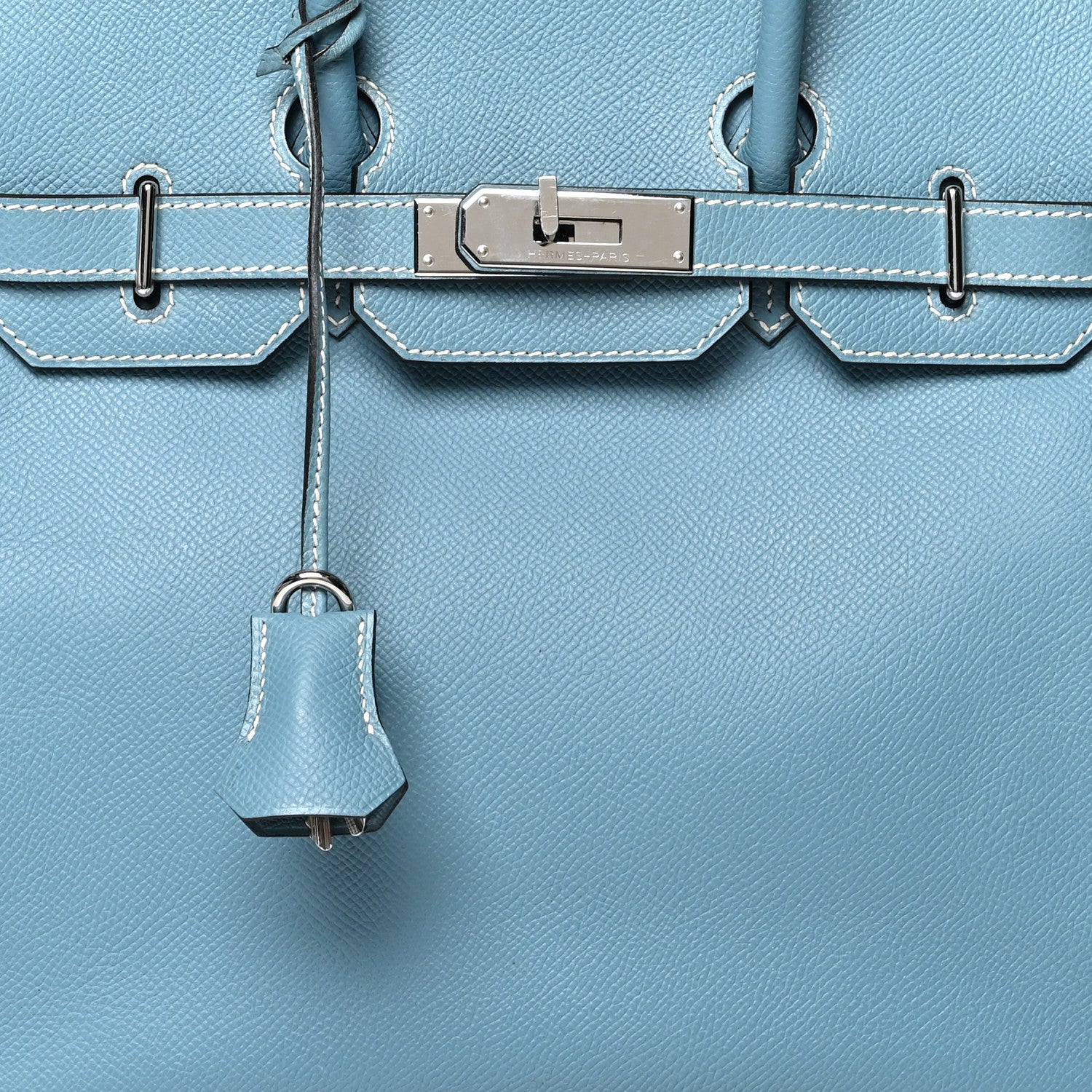 Hermes Epsom HAC Birkin 28 Blue Jean 8 of 11