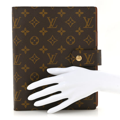 Louis Vuitton Monogram Large Ring Agenda Cover 2 of 9