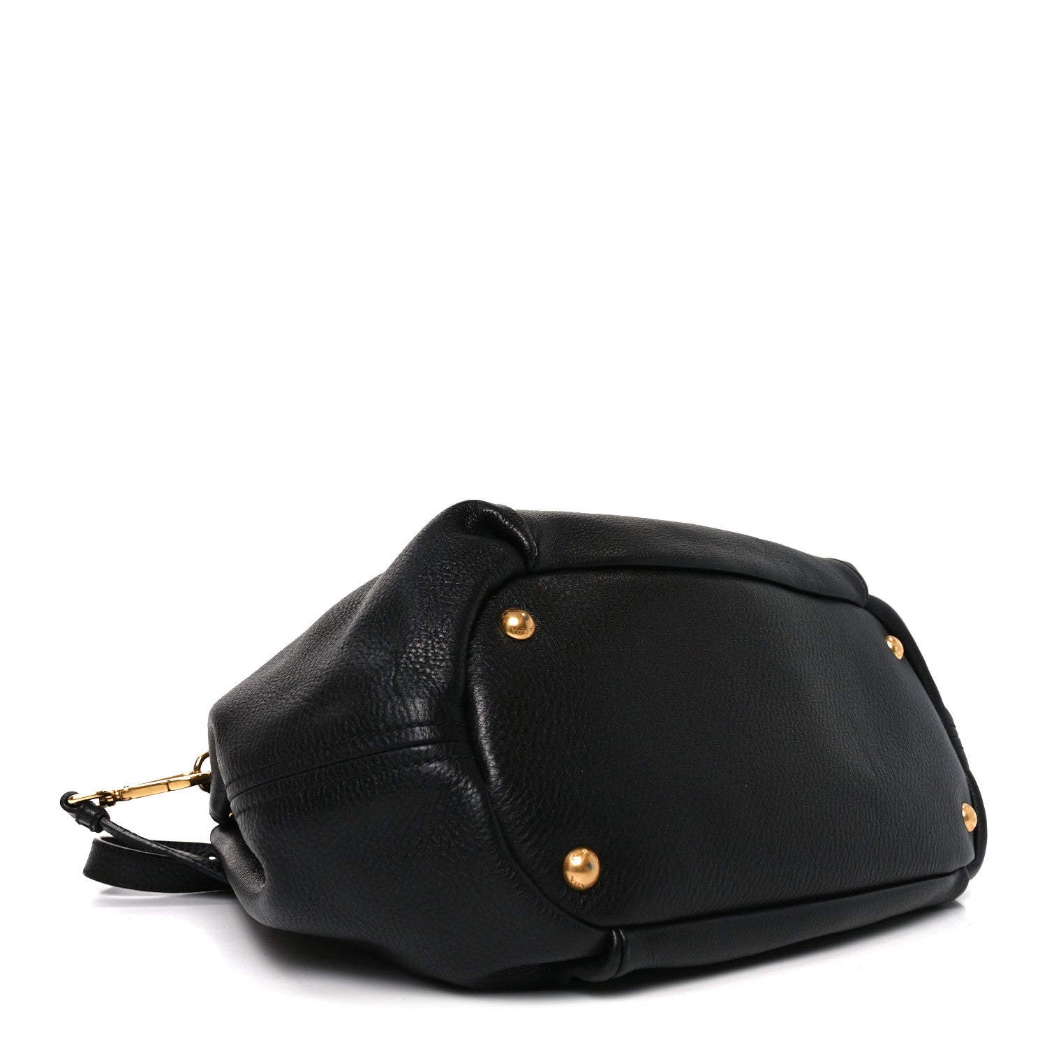 Prada Vitello Daino Shoulder Bag Black 1859765 – FASHIONPHILE