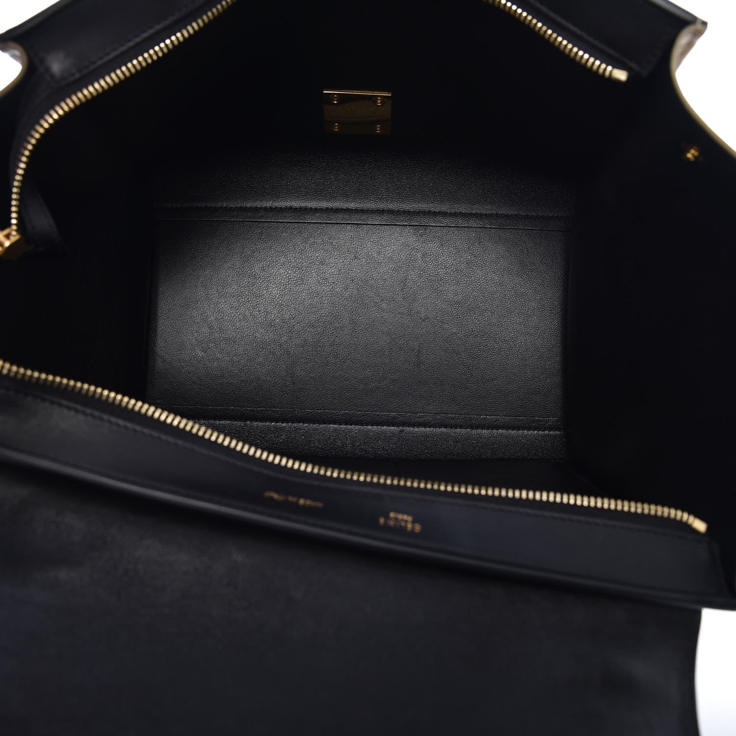 Celine Elephant Calfskin Small Tri-color Trapeze 5 of 12