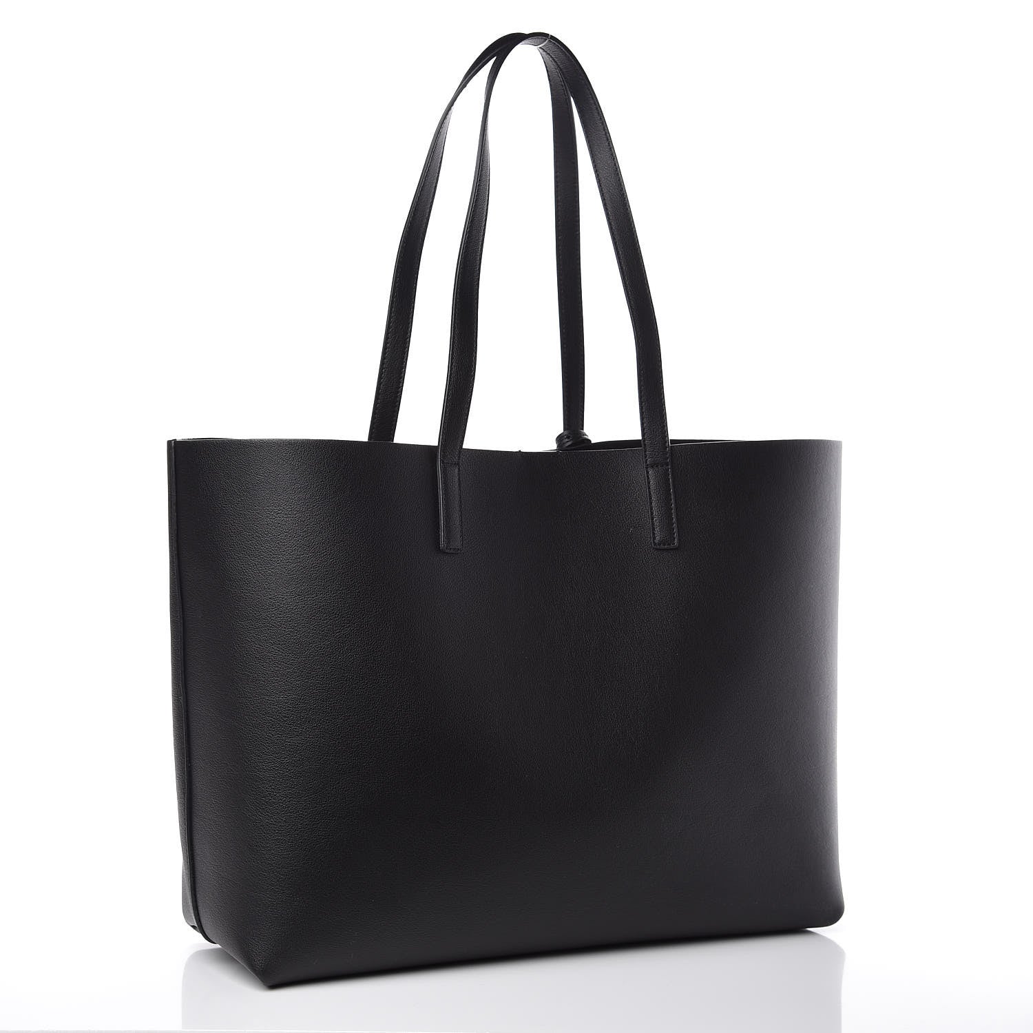 Saint Laurent Calfskin Large Shopping Tote Black 3 of 11