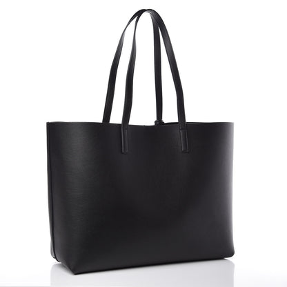 Saint Laurent Calfskin Large Shopping Tote Black 3 of 11