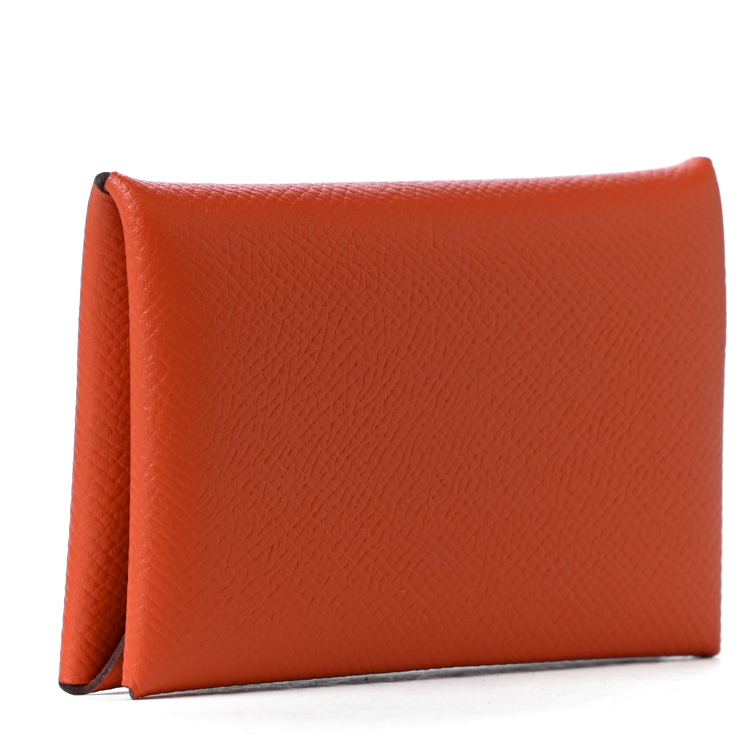 Hermes Epsom Calvi Card Case Terre Battue 3 of 7