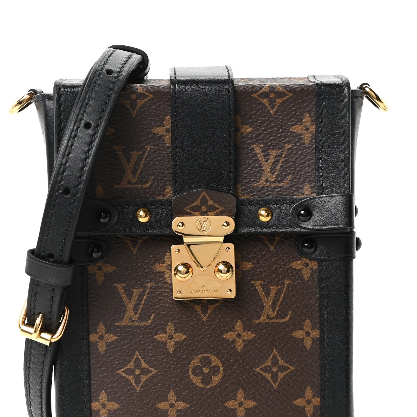Monogram Pochette Trunk Verticale Black