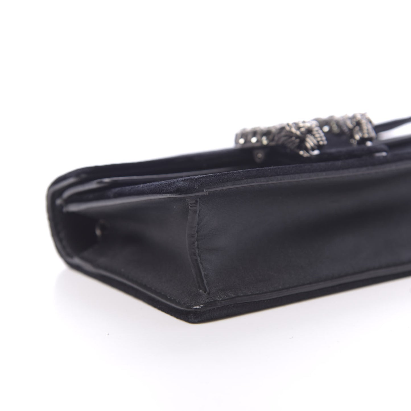 Velvet Super Mini Dionysus Shoulder Bag Black