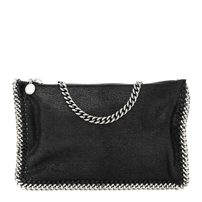 Stella McCartney Shaggy Deer Falabella Clutch Black 1 of 9