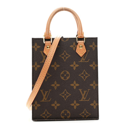 Louis Vuitton Monogram Petit Sac Plat 1 of 12