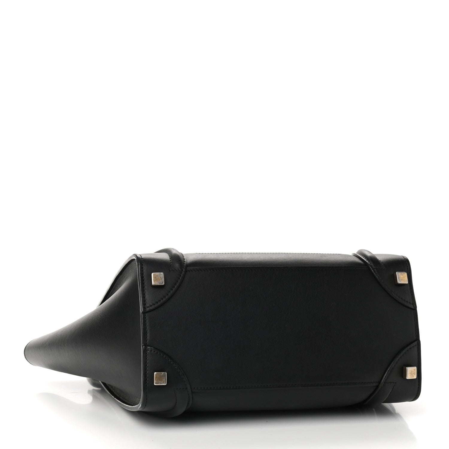 Celine Smooth Calfskin Micro Luggage Black 4 of 10