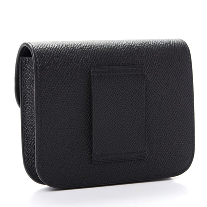 Hermes Epsom Constance Slim Wallet Black 4 of 8