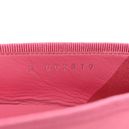 Chanel Lambskin Cap Toe CC Ballerina Flats 37 Pink 8 of 13