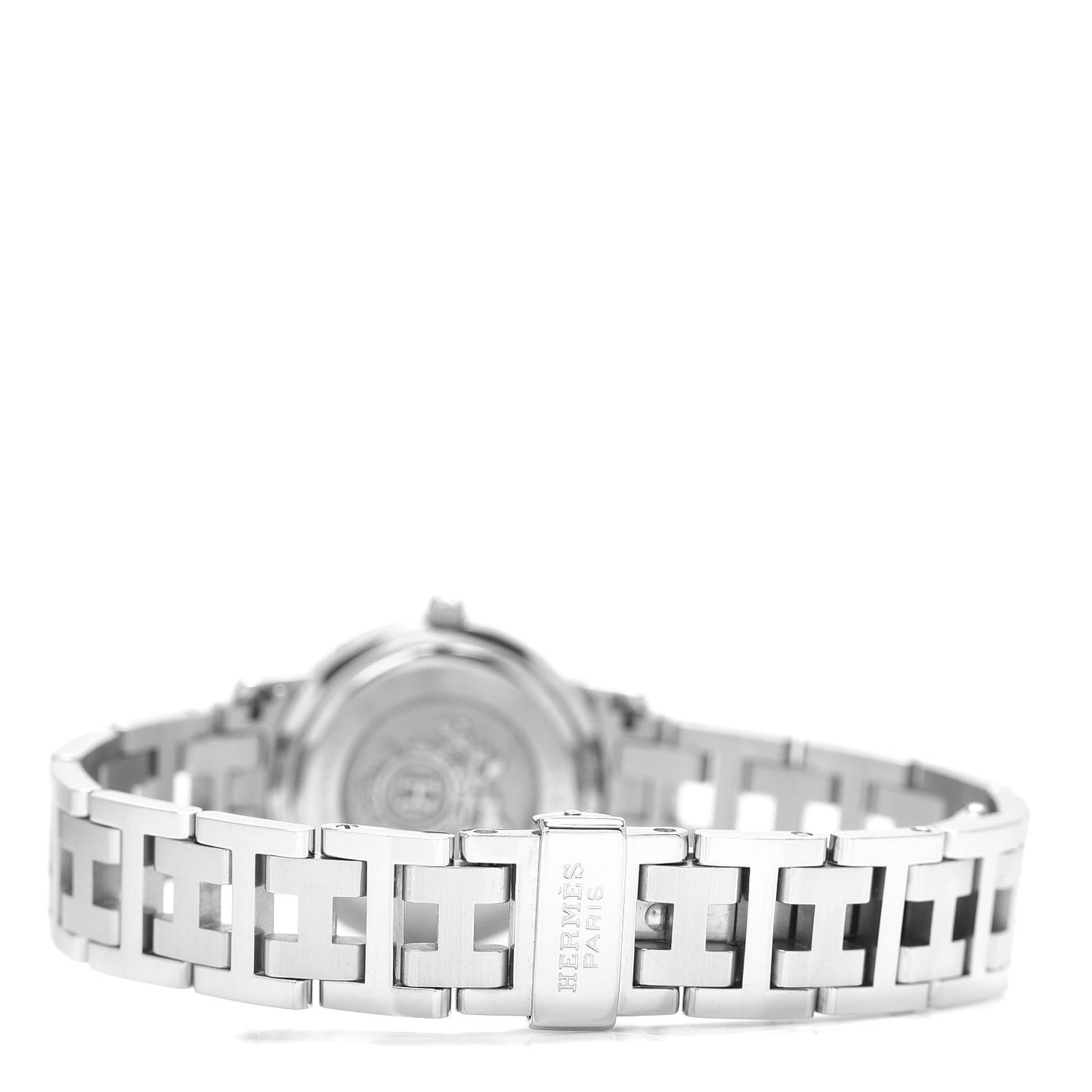 Stainless Steel 24mm Clipper Quartz Watch White
