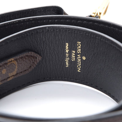Louis Vuitton Monogram Bandouliere Shoulder Strap Black 4 of 6