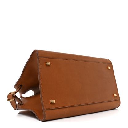 The Row Polished Saddle Calfskin Soft Margaux 12 Cuir 3 of 8